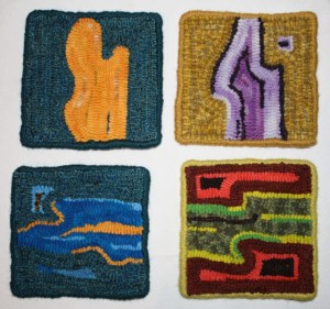 Orange Flame, Geode, Energy Paths, Hayfield and Sumac