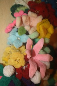 detail Floral Wreath in Shadow Box, 1880-1890, Schwenkfelder